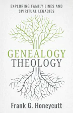 Cover of 'Genealogy Theology' by Frank G. Honeycutt 